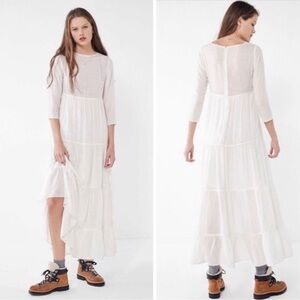 Urban Outfitters Josie Maxi Dress Tiered